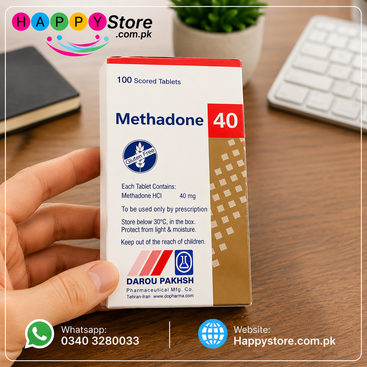 Methadone 40mg Tablet In Pakistan
