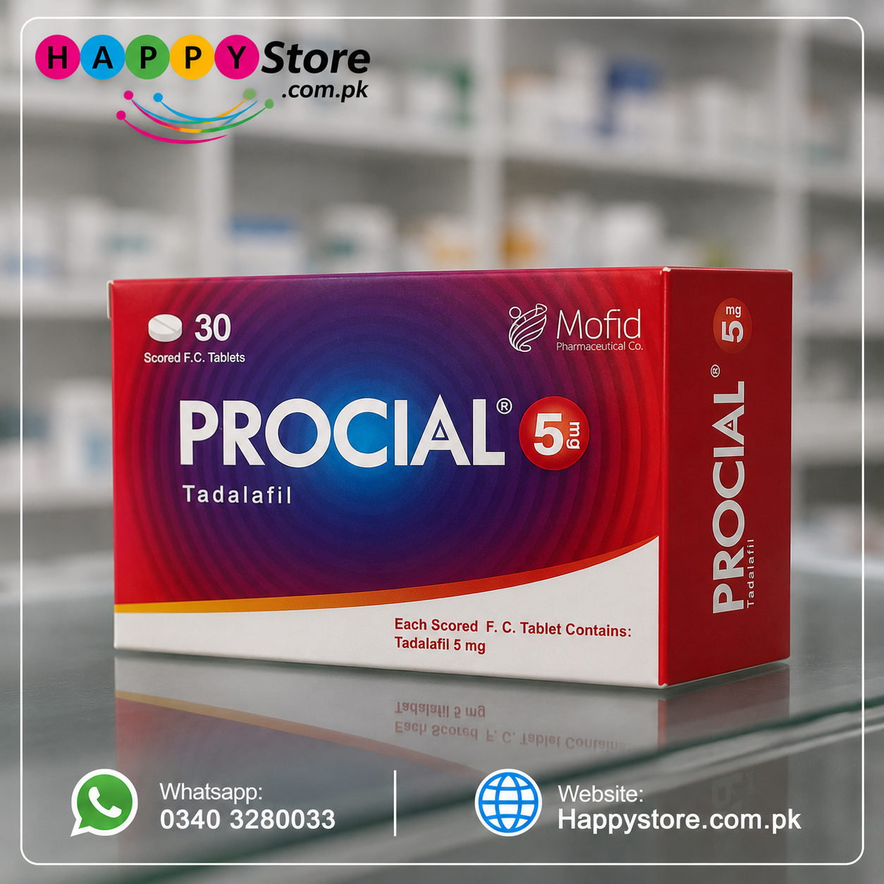 Procial 5mg Tablets In Pakistan