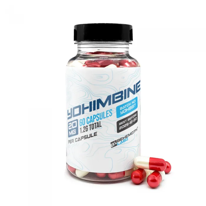 Behemoth Labz Yohimbine 20mg 60 Capsules In Pakistan