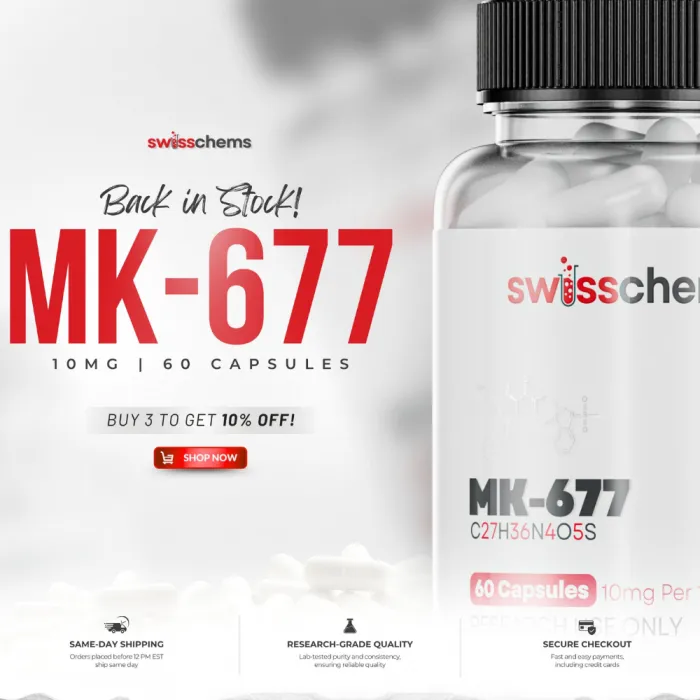 Swisschems MK-677 Ibutamoren In Pakistan
