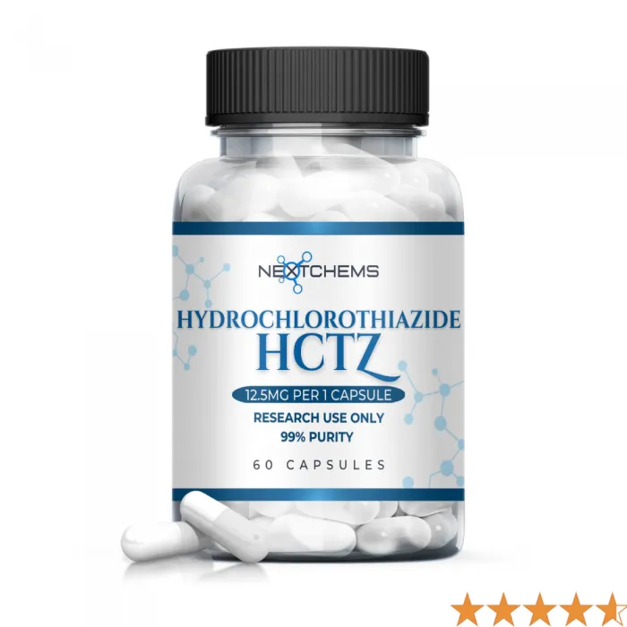 Hydrochlorothiazide (HCTZ), 12.5mg – 60 Capsules In Pakistan