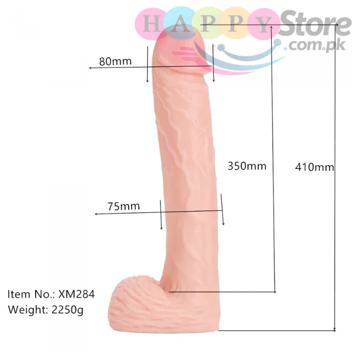16.14? Inch Giant Realistic Silicone Cock Dildo In Pakistan