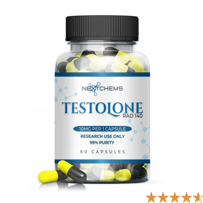 Testolone (RAD-140), 10mg – 60 capsules In Pakistan