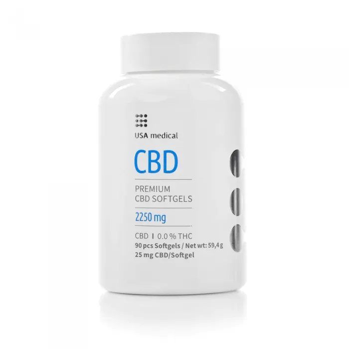 USA Medical CBD Capsules 2250mg In Pakistan