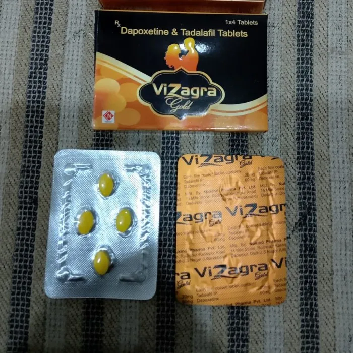 Vizagra Gold Dapoxetine 60 mg and Tadalafil Tablets 20 mg In Pakistan