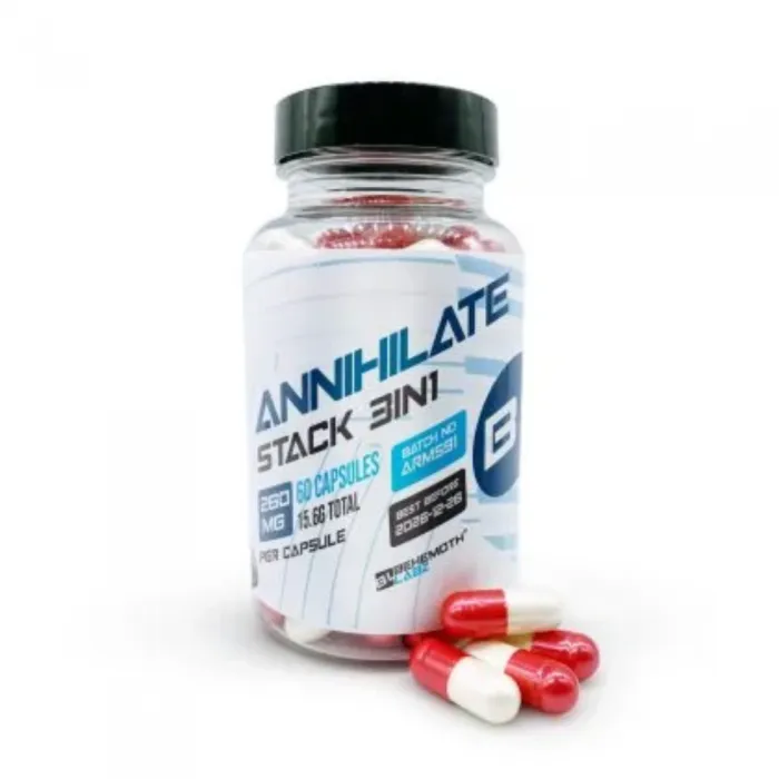 Behemoth Labz Annihilate Capsules 260mg 60 Capsules In Pakistan