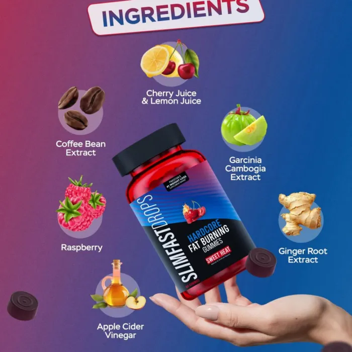 Slim Fast Drops Hardcore Fat Burning Gummies In Pakistan
