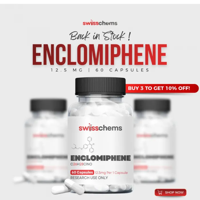 Swisschems Enclomiphene 12.5mg In Pakistan